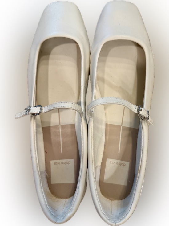 Dolce Vita Shoes - Dolce Vita White Aileen Flats